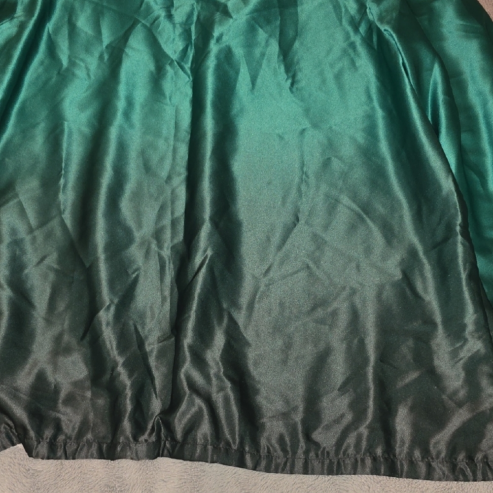 Apostrophe Teal Long Sleeved Blouse Size Large - Picture 5 of 7